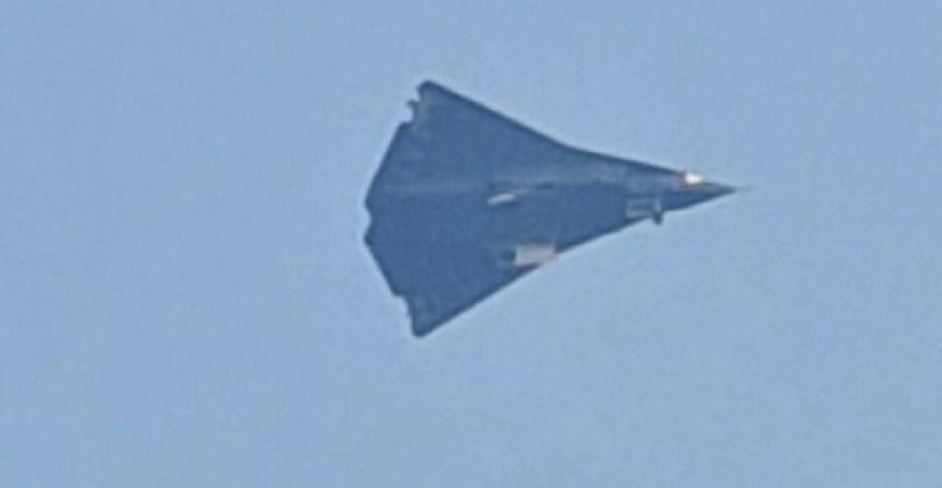 China’s new 6th generation stealth fighter jet spotted taking test flight