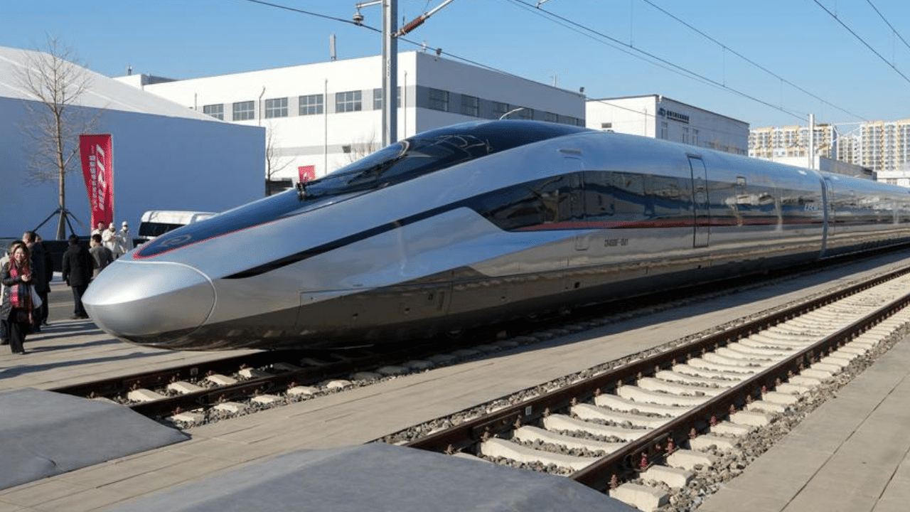 China unveils world’s fastest high-speed train prototype, to travel at 450 kmph