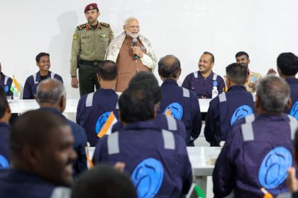 PM Modi interacts with Indian workers in Kuwait, reaffirms commitment to welfare