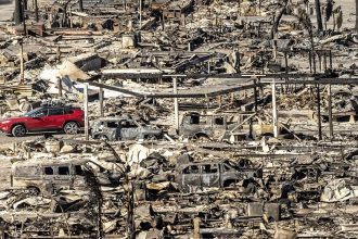 California wildfire: Death toll rises to 24 amid efforts to control massive blaze