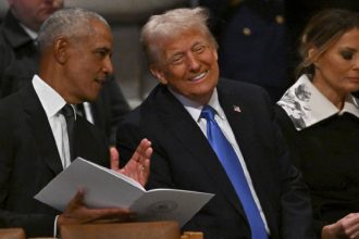 ‘We probably do like each other’: Trump on viral video friendly chat with Obama