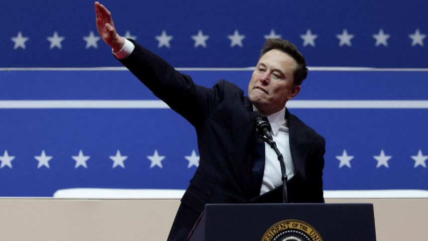 ‘Nazi salute?’: Elon Musk’s hand gesture during Trump inauguration draws scrutiny