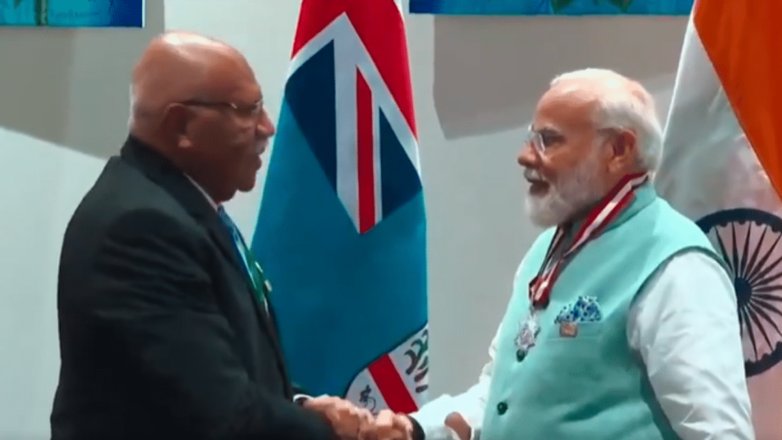 ‘Boss Sahab, thank you’: Fiji PM Sitiveni Rabuka praises PM Modi’s leadership