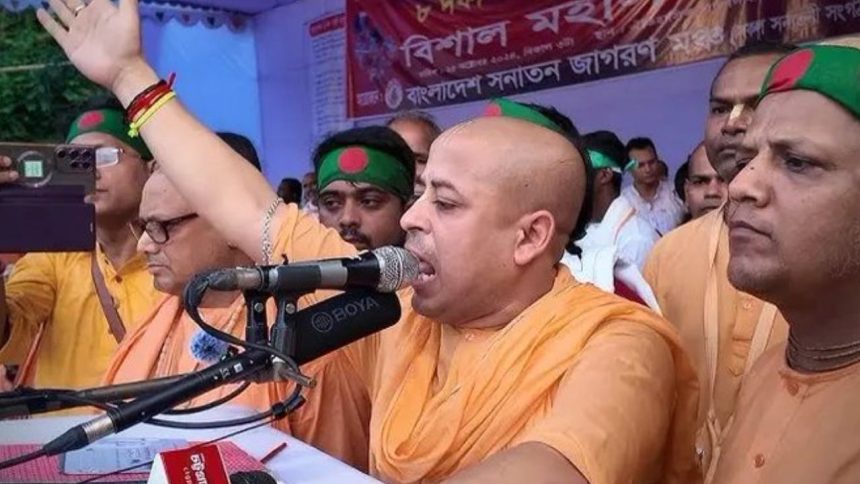 Hindu monk’s lawyer hospitalised ahead of crucial court hearing in Bangladesh