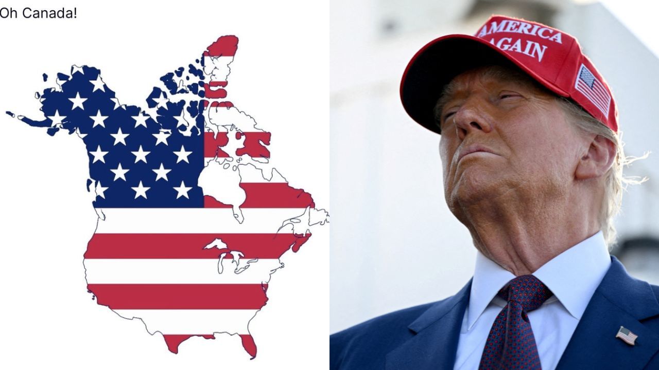 Akhand America? President-elect Trump shares US map with Canada as 51st state