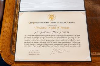 US: President Joe Biden honours Pope Francis with Presidential Medal of Freedom