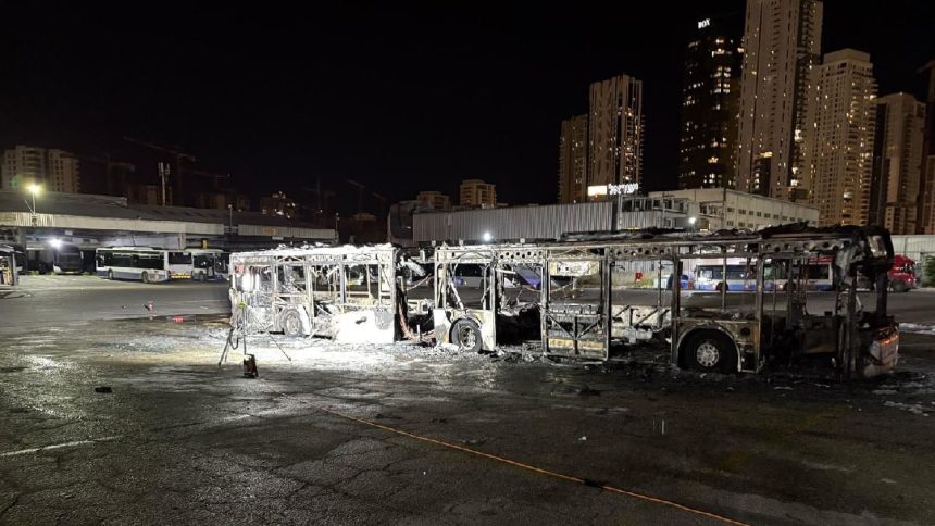 Bomb blasts in three buses in Israel’s Tel Aviv, terror attack suspected