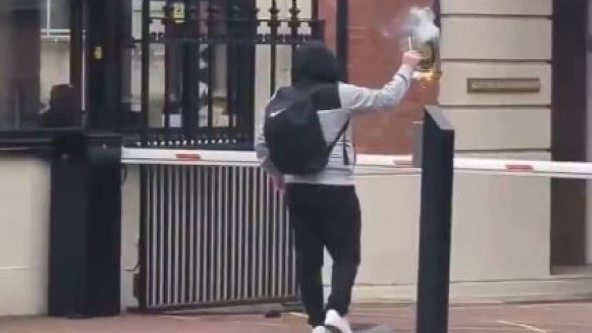 Man sets Quran ablaze outside Turkish embassy, attacked in London