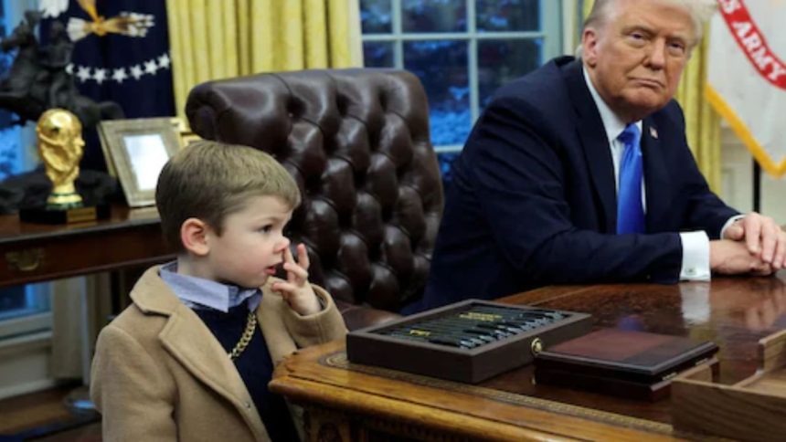 Trump sends Resolute Desk for refinishing after Musk’s son picked nose: Reports