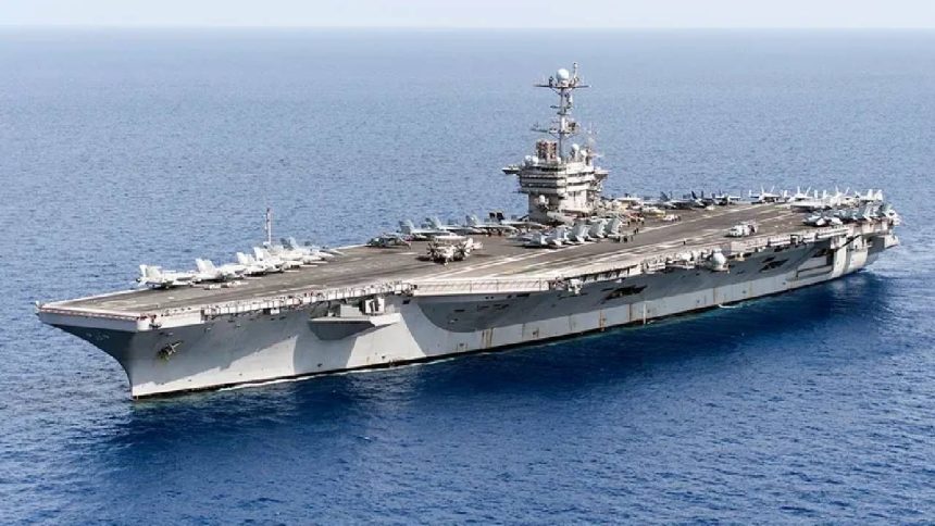 US Navy aircraft carrier USS Truman collides with cargo ship in Mediterranean