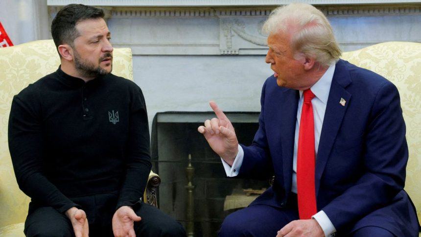 Volodymyr Zelenskyy calls Oval Office spat with Donald Trump ‘regrettable’