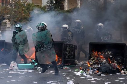 Violence erupts in Greece amid new protests over 2023 train accident