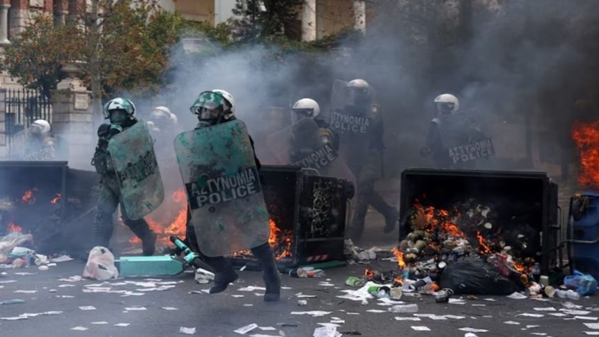 Violence erupts in Greece amid new protests over 2023 train accident