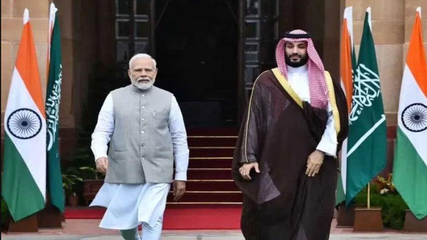 PM Modi, Saudi Crown Prince hold talks, condemn terror attack in J-K
