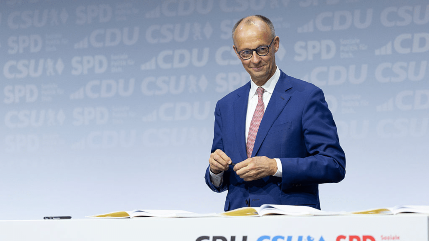 Friedrich Merz wins on second ballot to become Germany’s chancellor hours after historic defeat