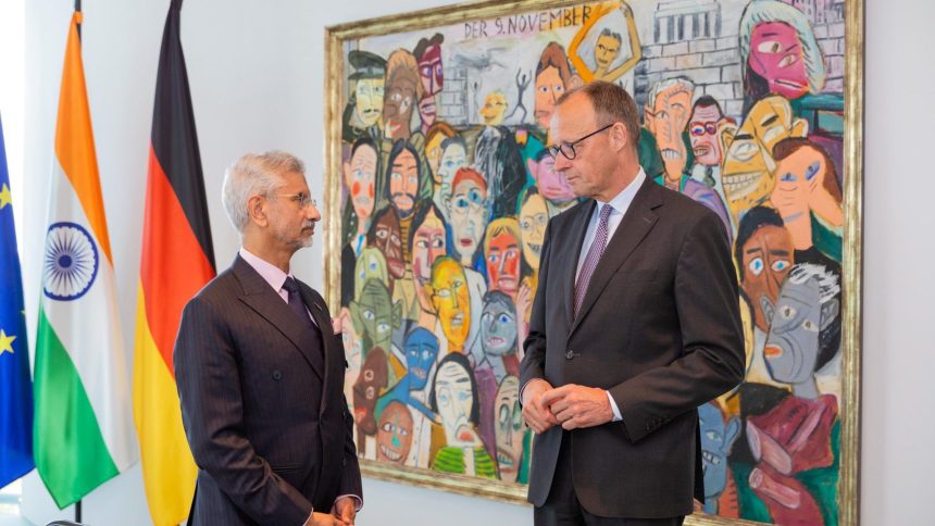EAM S Jaishankar meets German Chancellor Fredrich Merz, discusses Pakistan’s terror links
