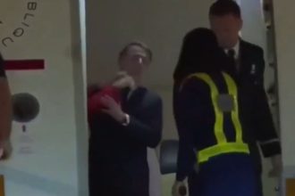 Viral video shows French President Macron being ‘shoved’ by wife; Elysee Palace calls it ‘harmless fun’