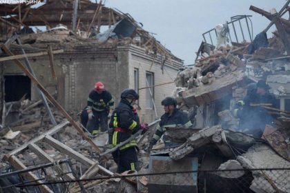 Massive Russian drone and missile attack on Ukraine kills 7 people, officials say