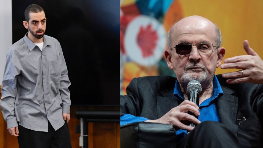Man who stabbed author Salman Rushdie on stage sentenced to 25 years in prison