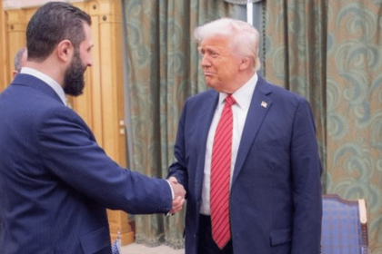 US President Donald Trump meets Syria’s Al-Sharaa in Saudi Arabia