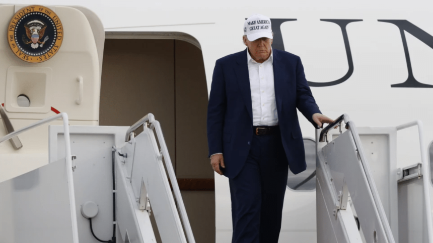 President Donald Trump hints at an announcement in the ‘next two days’ on Iran nuclear talks