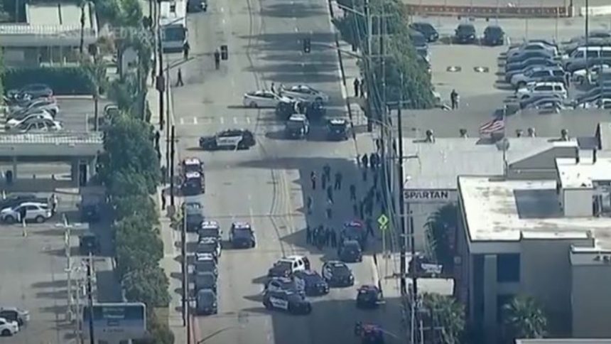 2 women shot on campus of small technical college near Los Angeles