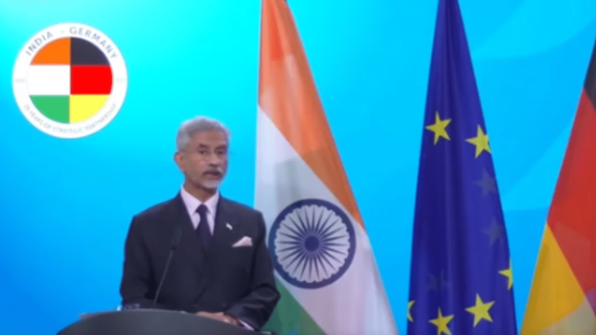 ‘India has zero-tolerance for terrorism, will never give in to nuclear blackmail’: EAM S Jaishankar in Germany
