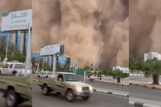 Watch: Sandstorms sweep across Saudi Arabia, blankets Riyadh and Al Qassim