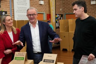 Albanese’s Labor Party set to retain power, say reports as voting ends in key Australian states