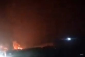 Israel strikes Yemen’s Hodeidah port after Houthi missile lands near Tel Aviv airport