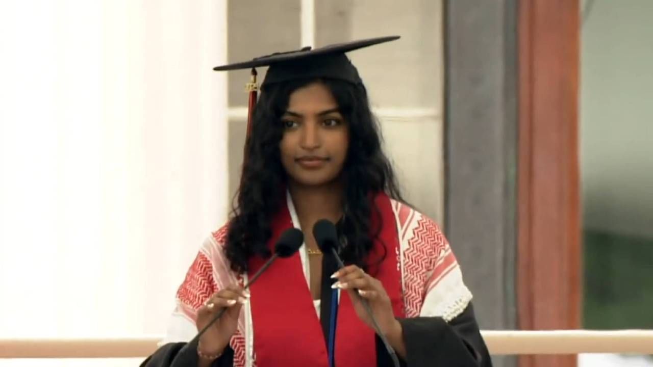 MIT Indian American student Megha Vemuri barred from graduation ceremony for pro-Palestine speech MIT Indian American student Megha Vemuri barred from graduation ceremony for pro-Palestine speech
