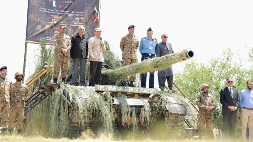 Pak PM Sharif visits Sialkot cantonment after PM Modi’s Adampur airbase inspection