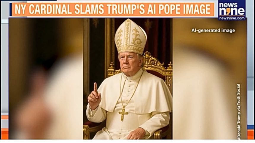 ‘This is not good’: Cardinal Dolan criticizes Trump’s AI-generated photo as pope