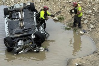 At least 4 dead and 2 missing in San Antonio after heavy rains flood parts of Texas