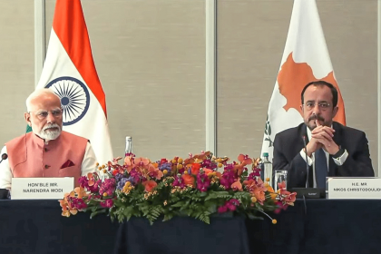 PM Modi, Cyprus President Nikos Christodoulides attend business roundtable in Limassol to boost bilateral trade