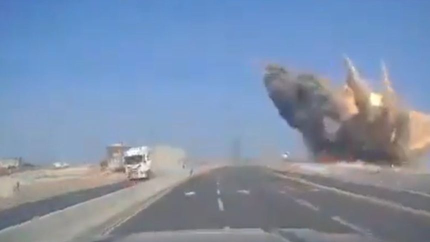 Watch: Dashcam captures Iranian missile strike in Israel’s Ashdod city