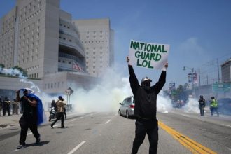 Tear gas, rubber bullets fired as protests in Los Angeles intensify after National Guard deployment | Key points