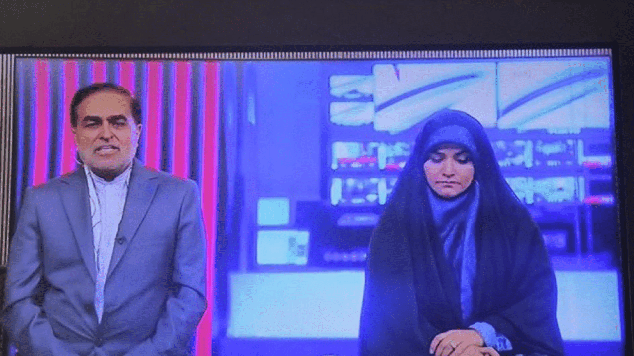 Watch: Iranian anchor flees newsroom as Israel bombs state TV studio