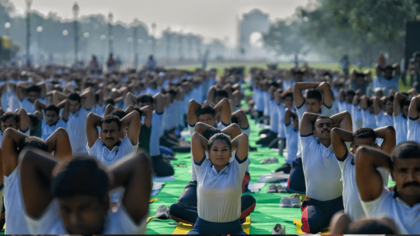 In Pics| From the Himalayas to Harlem: How the world celebrated International Yoga Day