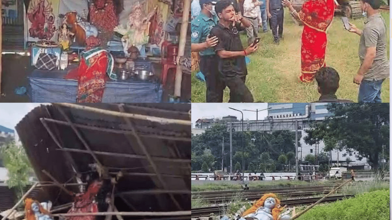 ‘Instead of providing security…’: India slams Yunus’ interim govt after Durga temple razed in Bangladesh