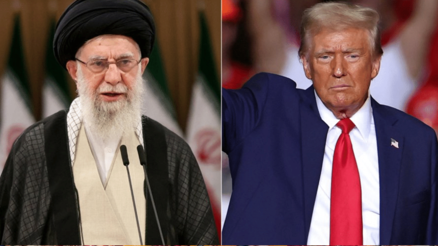 Trump tells Iran’s supreme leader: ‘You got beat to hell’