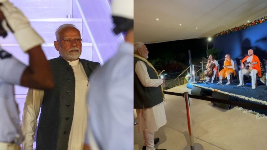 PM Modi receives musical welcome in Brazil after productive Argentina visit