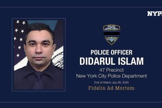 Bangladesh-born NYPD officer dies a hero in Midtown Manhattan shooting