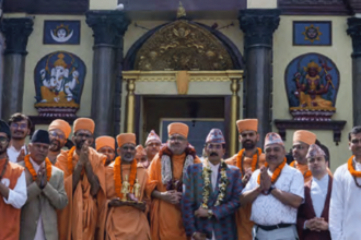 Swami Bhadreshdasji honoured in Nepal; Akshar Purushottam Darshan formally recognized
