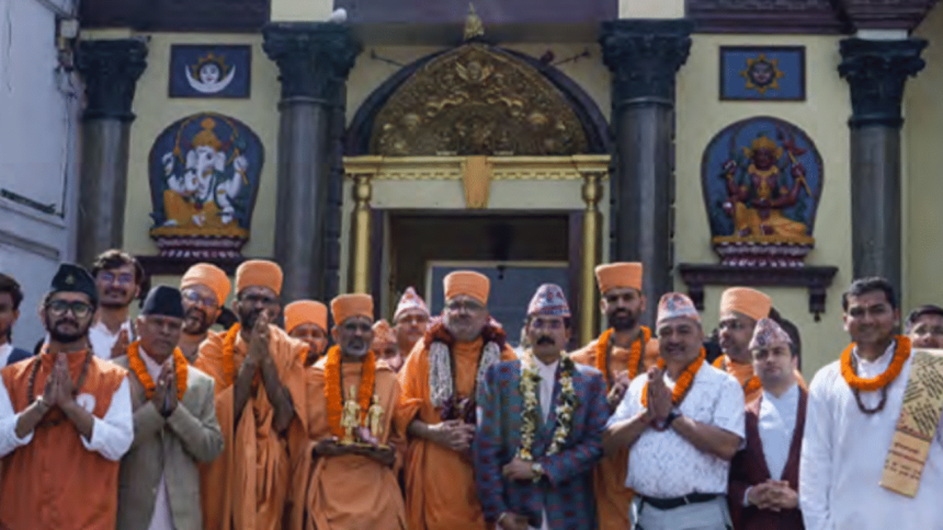 Swami Bhadreshdasji honoured in Nepal; Akshar Purushottam Darshan formally recognized