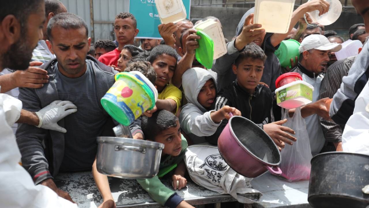 Hunger, starvation spreads across Gaza as Israeli bombings continue Hunger, starvation spreads across Gaza as Israeli bombings continue