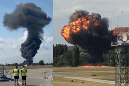Pilots of doomed London flight ‘waved at families’ just before crash, say eyewitnesses